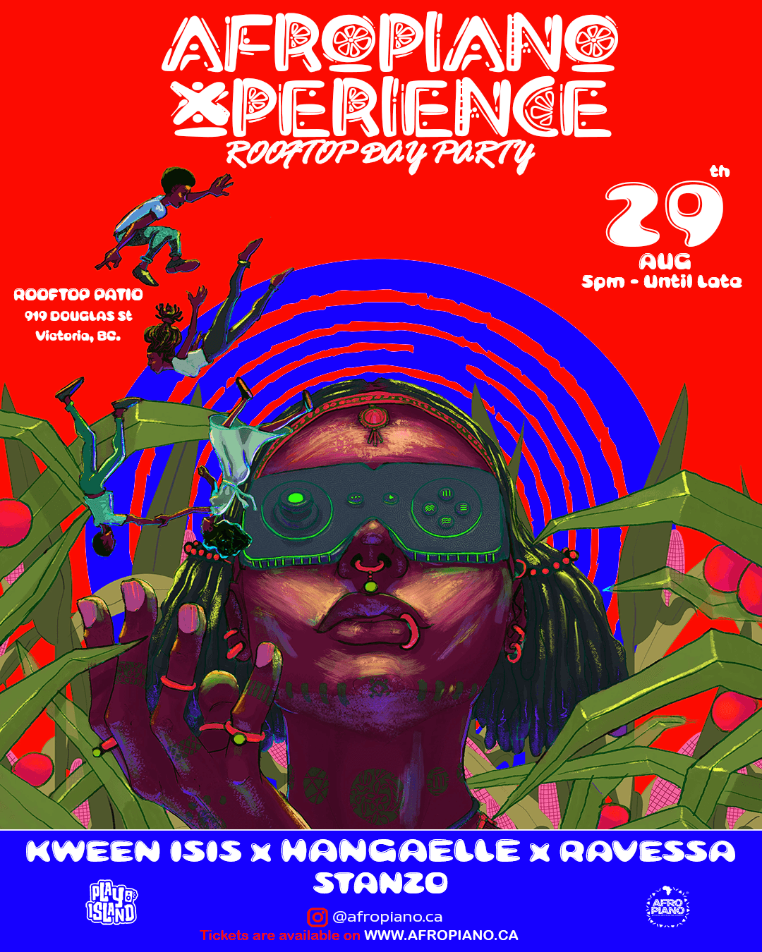 AFROPIANO XPERIENCE: ROOFTOP DAY PARTY☀️